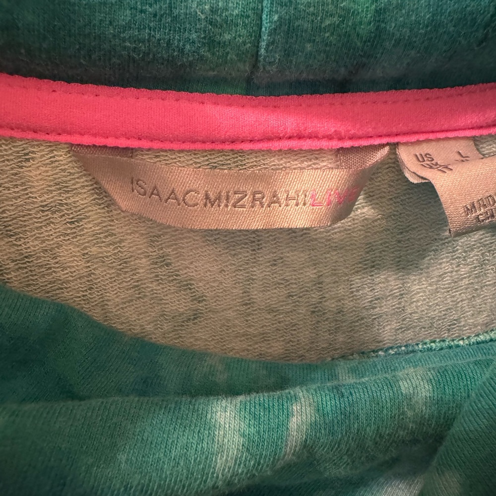 Isaac Mizrahi Live French Terry Cowl Neck Pullover - Picture 2 of 12